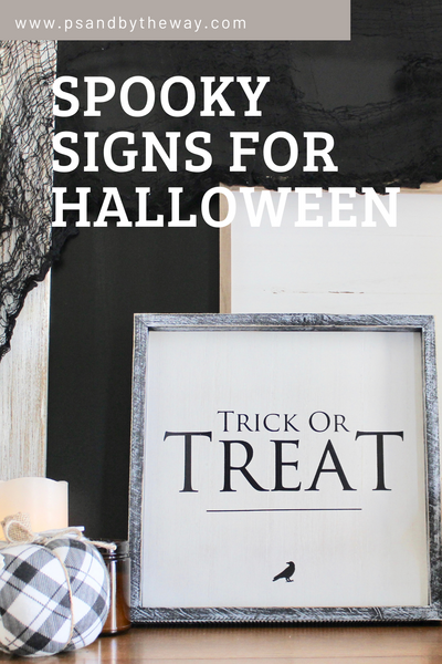 Halloween Signs for All Styles of Decor