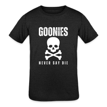 Load image into Gallery viewer, Kids " Goonies Never Say Die" GraphicT-Shirt - heather black