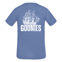 Load image into Gallery viewer, Kids "Goonies" Pirate Ship Graphic T-Shirt - heather blue