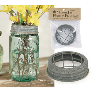 Mason Jar Lids | Pencil Holder |Flower Frog | Garlic Keeper