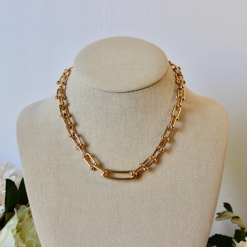 Status Link Layering Necklace