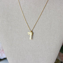 Load image into Gallery viewer, Erin Mama Bear Mini-Charm Necklace