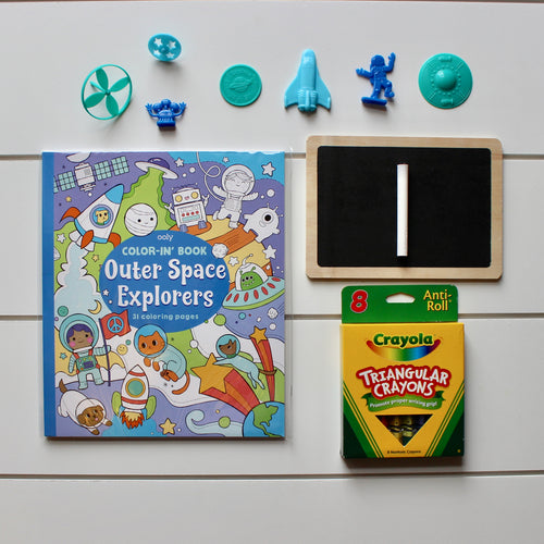 Astronaut Themed Busy Box | Gift Set |  Preschool Ages 3-6