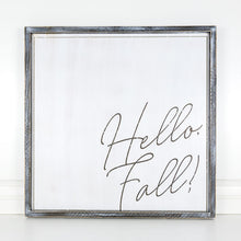 Load image into Gallery viewer, "Hello Fall" Large Reversible Sign