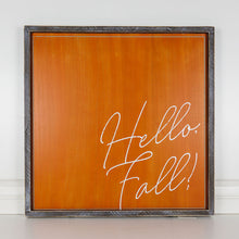 Load image into Gallery viewer, "Hello Fall" Large Reversible Sign