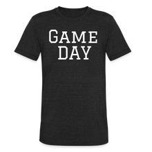 Load image into Gallery viewer, "Game Day" Heather Unisex Graphic T-Shirt - heather black