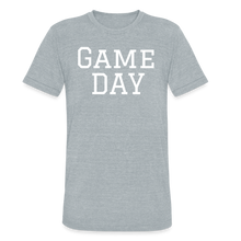 Load image into Gallery viewer, "Game Day" Heather Unisex Graphic T-Shirt - heather grey