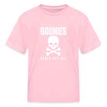 Load image into Gallery viewer, Kids " Goonies Never Say Die" GraphicT-Shirt - pink