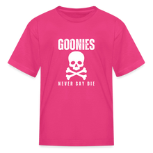 Load image into Gallery viewer, Kids " Goonies Never Say Die" GraphicT-Shirt - fuchsia