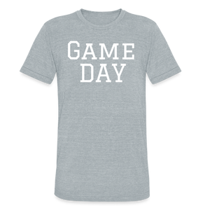 "Game Day" Heather Unisex Graphic T-Shirt - heather grey