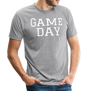 "Game Day" Heather Unisex Graphic T-Shirt - heather grey